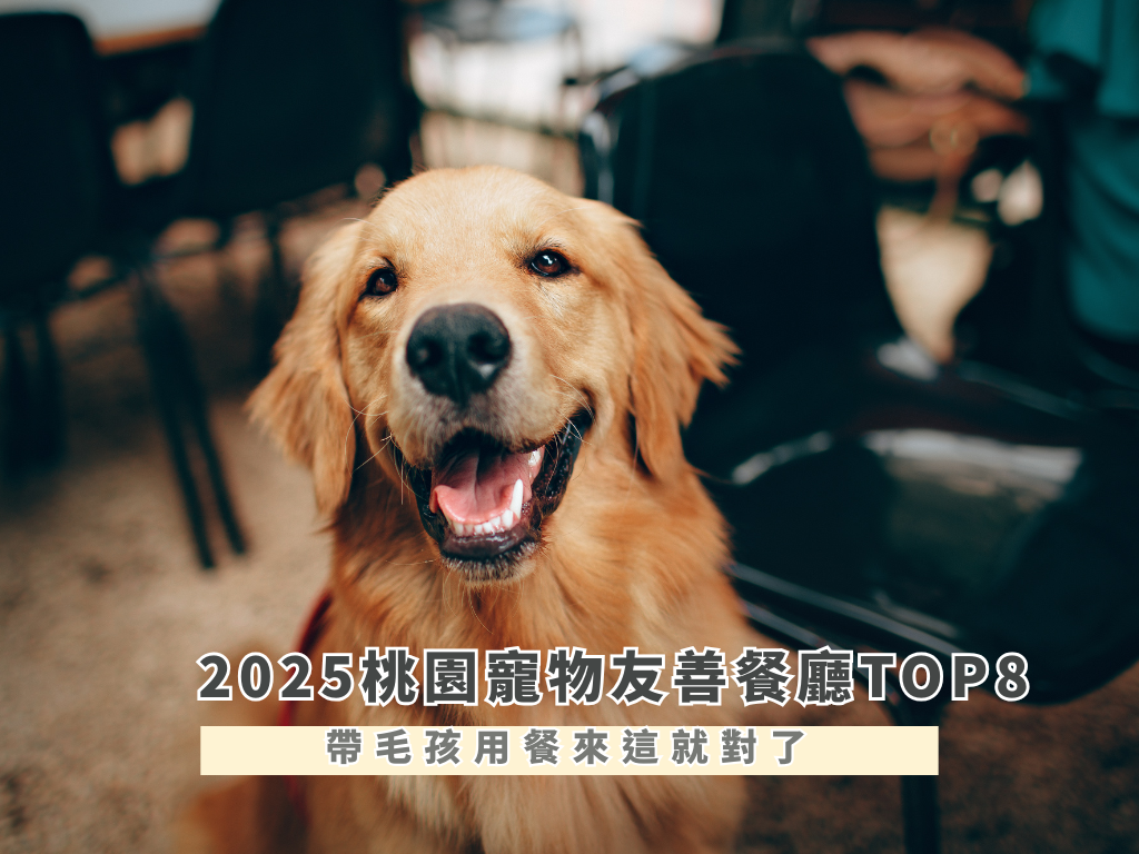 2025桃園寵物友善餐廳TOP8