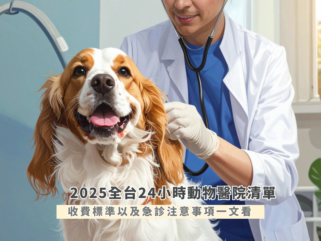 2025 全台24小時動物醫院清單：收費標準以及急診注意事項一文看