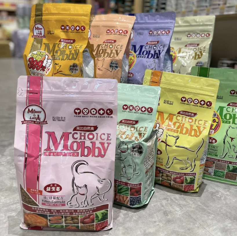 Mobby 莫比｜莫比自然食貓飼料(幼貓 成貓 老貓)